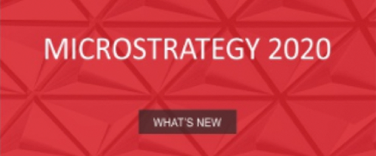 MicroStrategy Webcast
