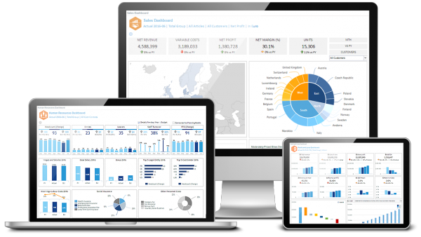 Plan, analyze, report on ONE integrated EPM platform